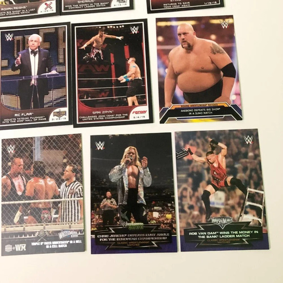 2015 - 2016 WWE Topps Lot of  56 Wrestling Cards - Picture 3 of 16